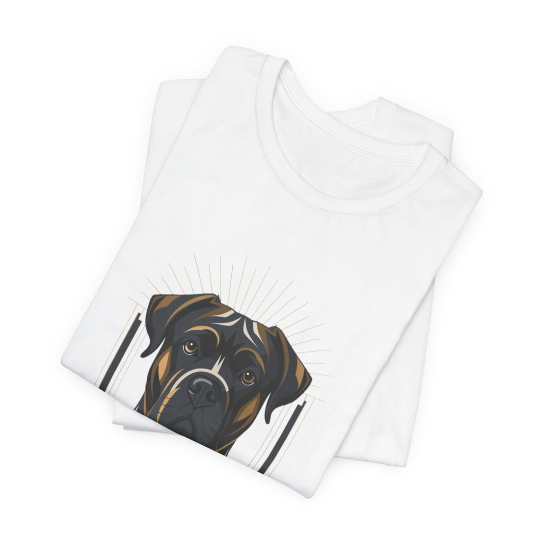 White — Folded | Cane Corso 'Soft-Hearted Tank' Tee