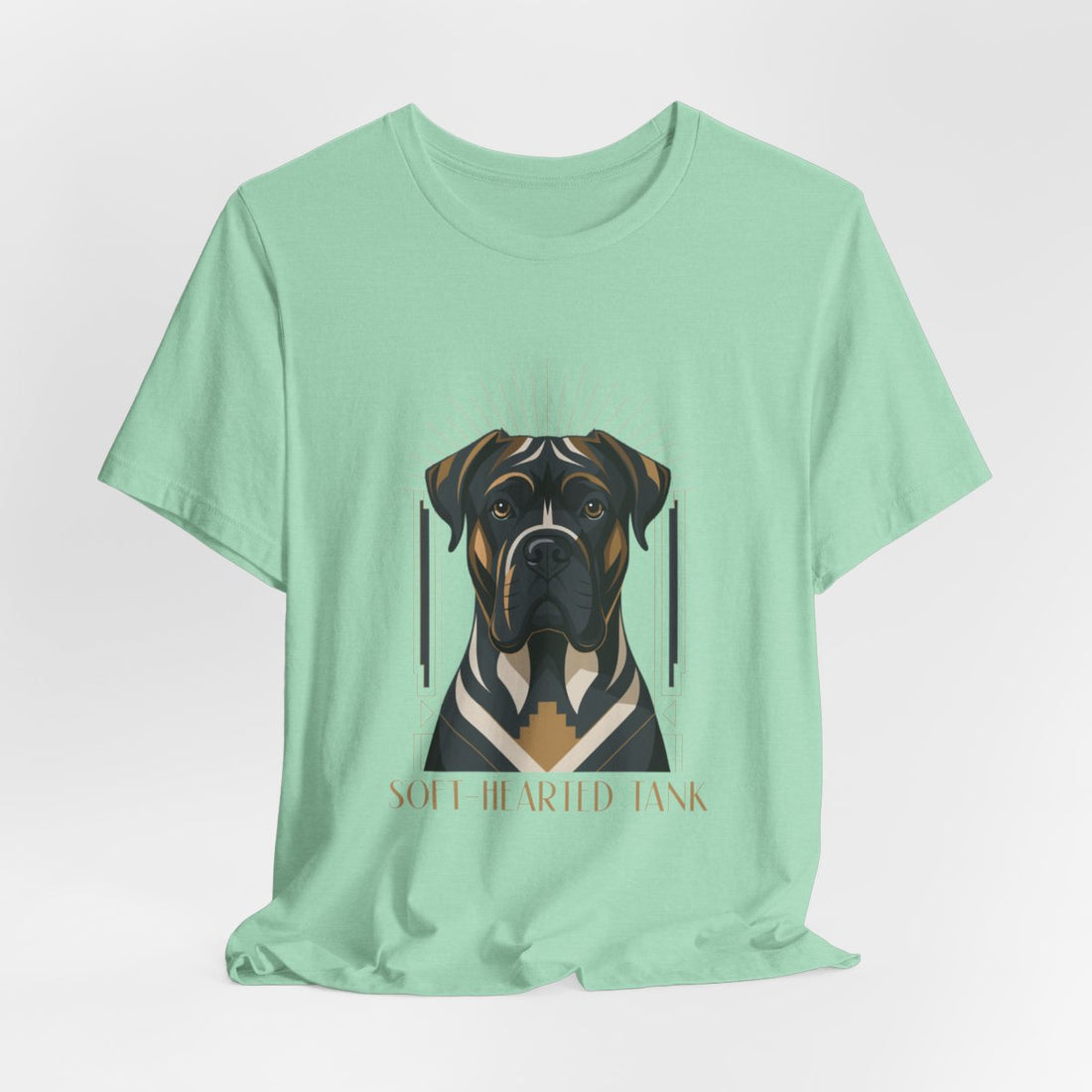 Heather Mint — Hanging | Cane Corso 'Soft-Hearted Tank' Tee