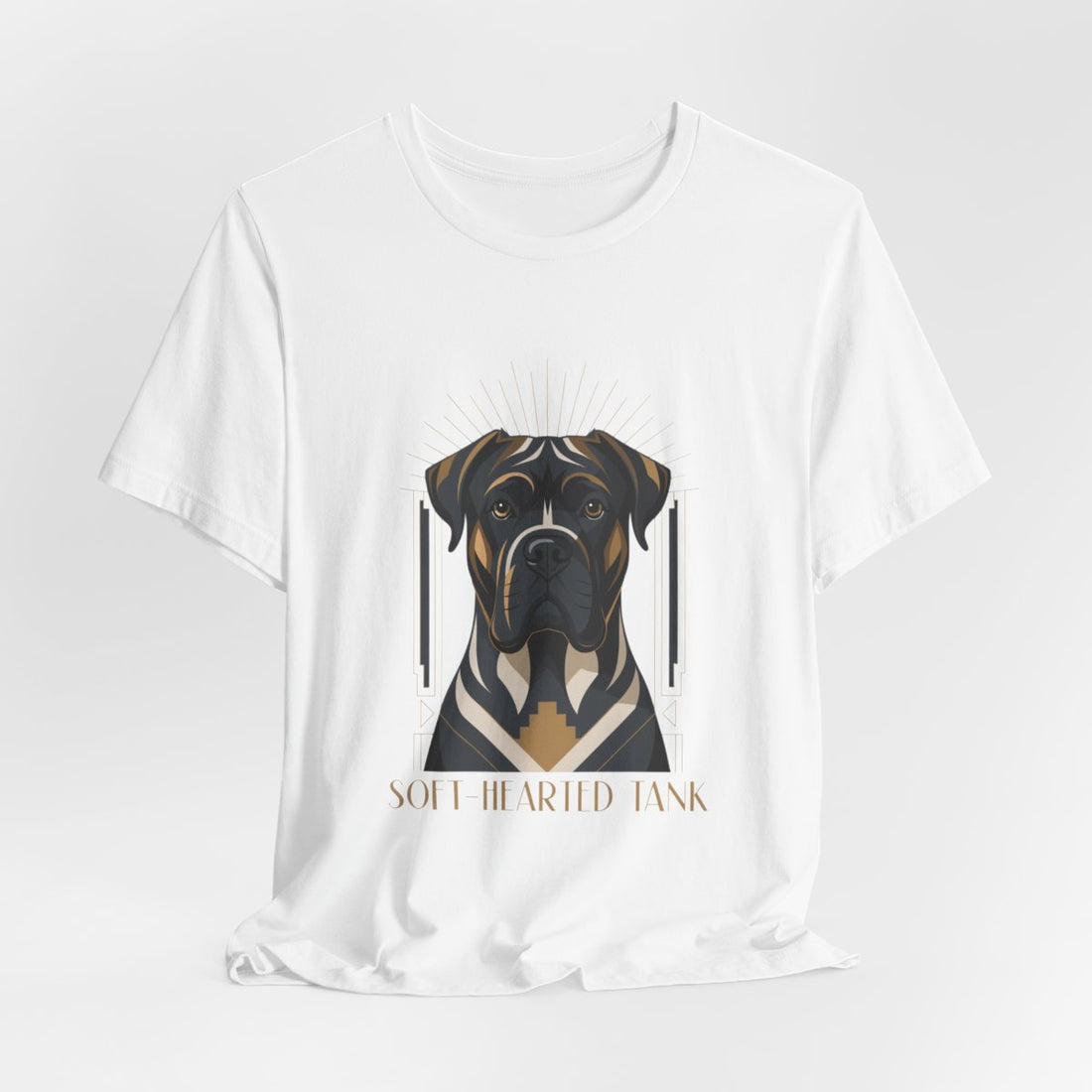 White — Hanging | Cane Corso 'Soft-Hearted Tank' Tee