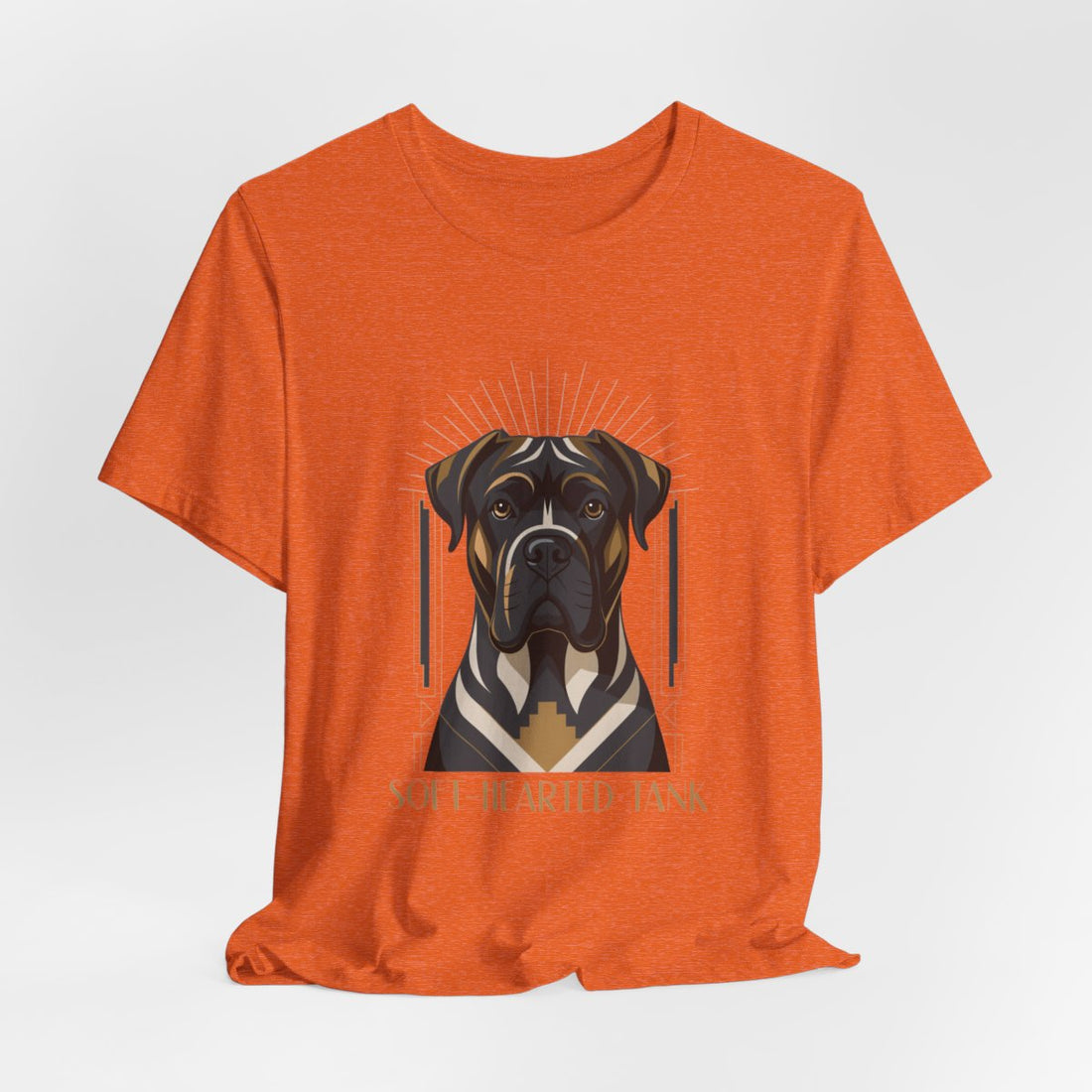Heather Orange — Hanging | Cane Corso 'Soft-Hearted Tank' Tee