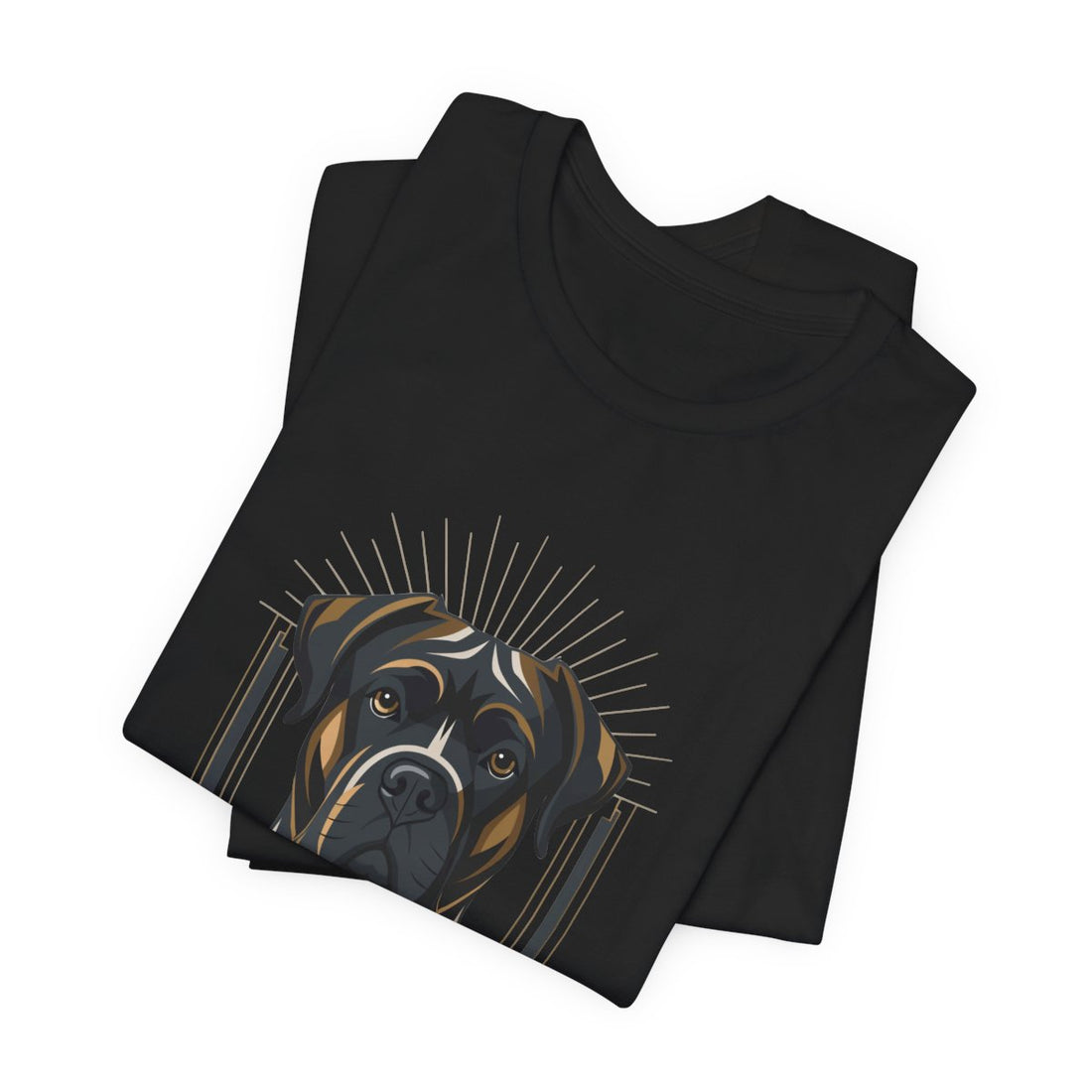 Black — Folded | Cane Corso 'Soft-Hearted Tank' Tee