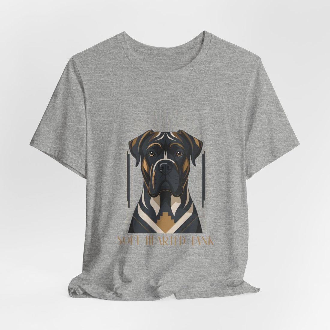 Athletic Heather — Hanging | Cane Corso 'Soft-Hearted Tank' Tee
