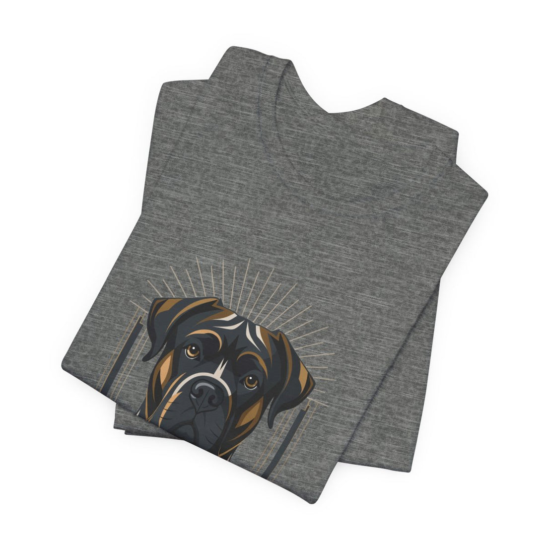 Deep Heather — Folded | Cane Corso 'Soft-Hearted Tank' Tee