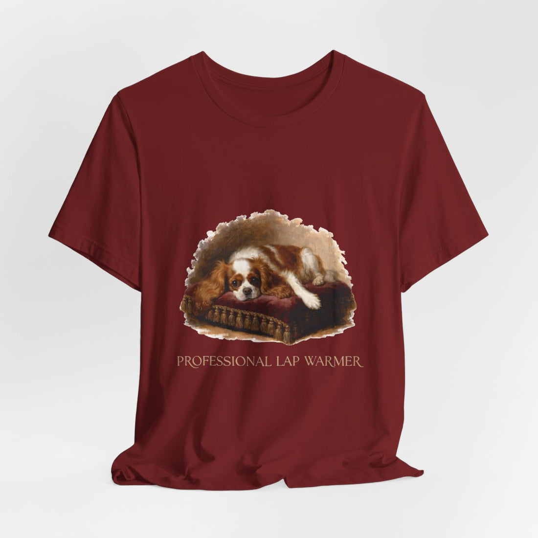 Cardinal — Hanging | Cavalier King Charles Spaniel 'Professional Lap Warmer' Tee