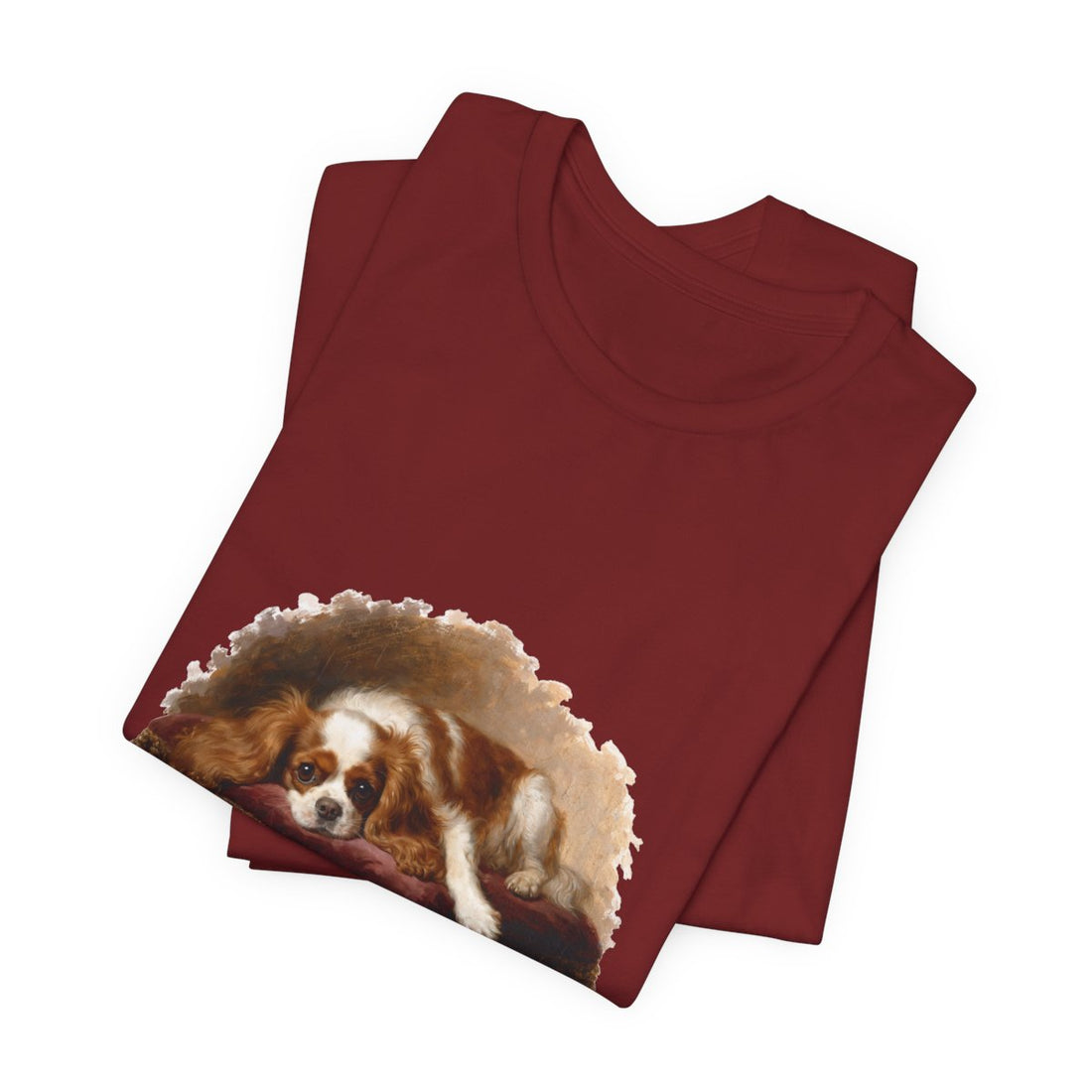 Cardinal — Folded | Cavalier King Charles Spaniel 'Professional Lap Warmer' Tee