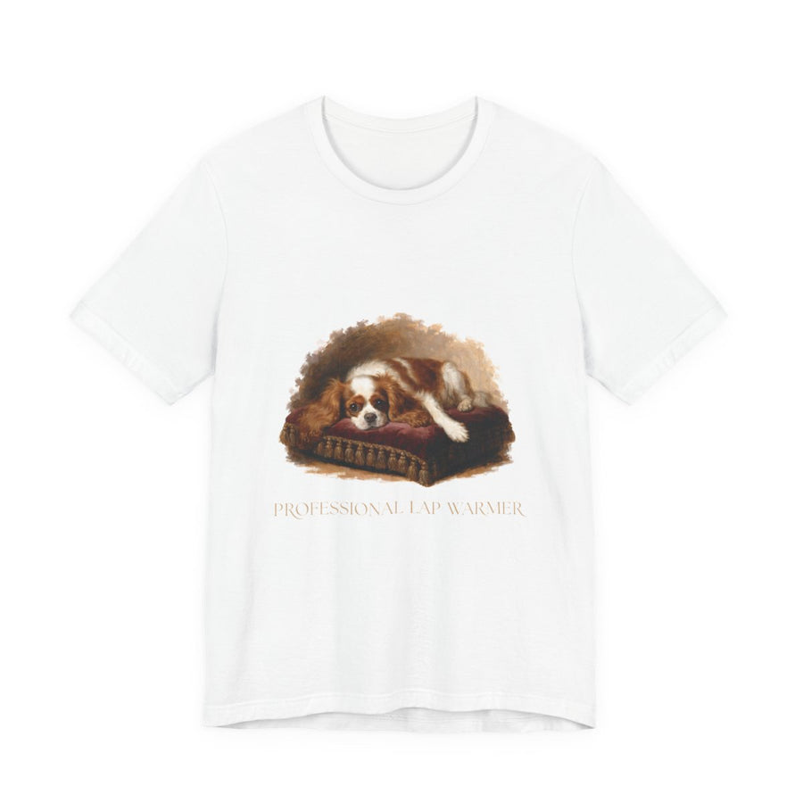 Cavalier King Charles Spaniel 'Professional Lap Warmer' Tee