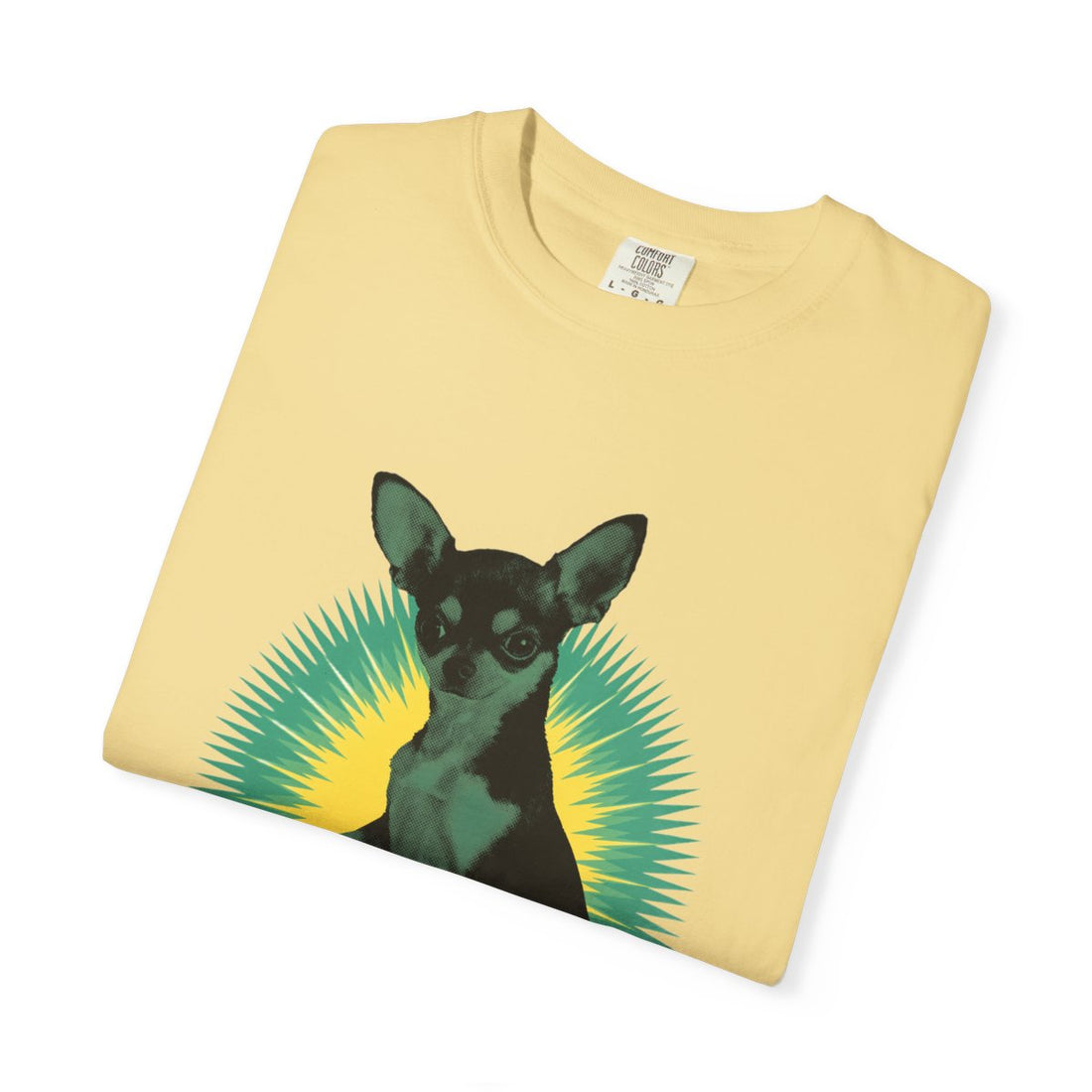 Butter — Folded | Chihuahua 'The 5 LB Terror' Garment-Dyed Tee