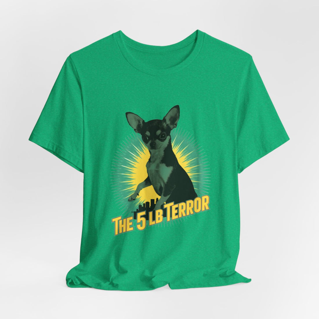 Heather Kelly — Hanging | Chihuahua 'The 5 LB Terror' Tee