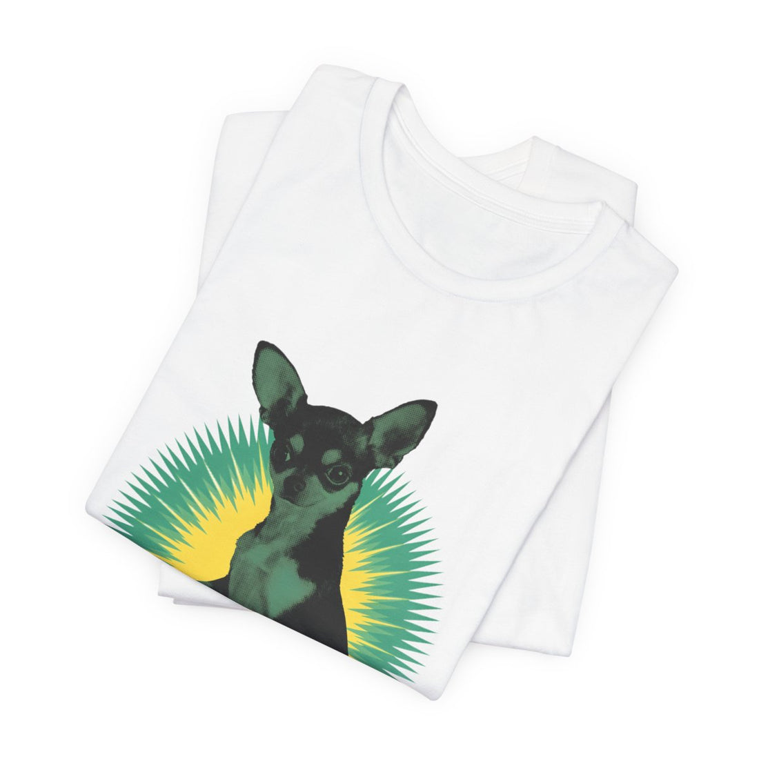 White — Folded | Chihuahua 'The 5 LB Terror' Tee