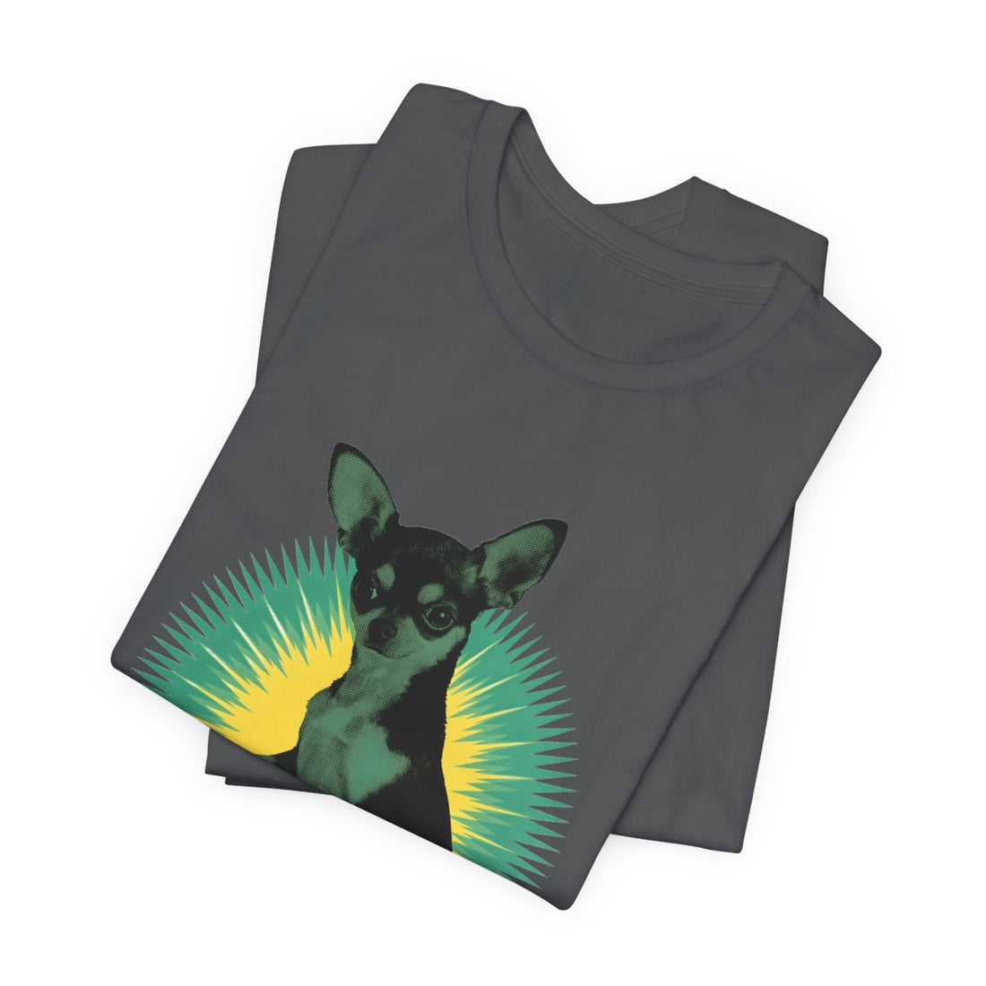 Asphalt — Folded | Chihuahua 'The 5 LB Terror' Tee