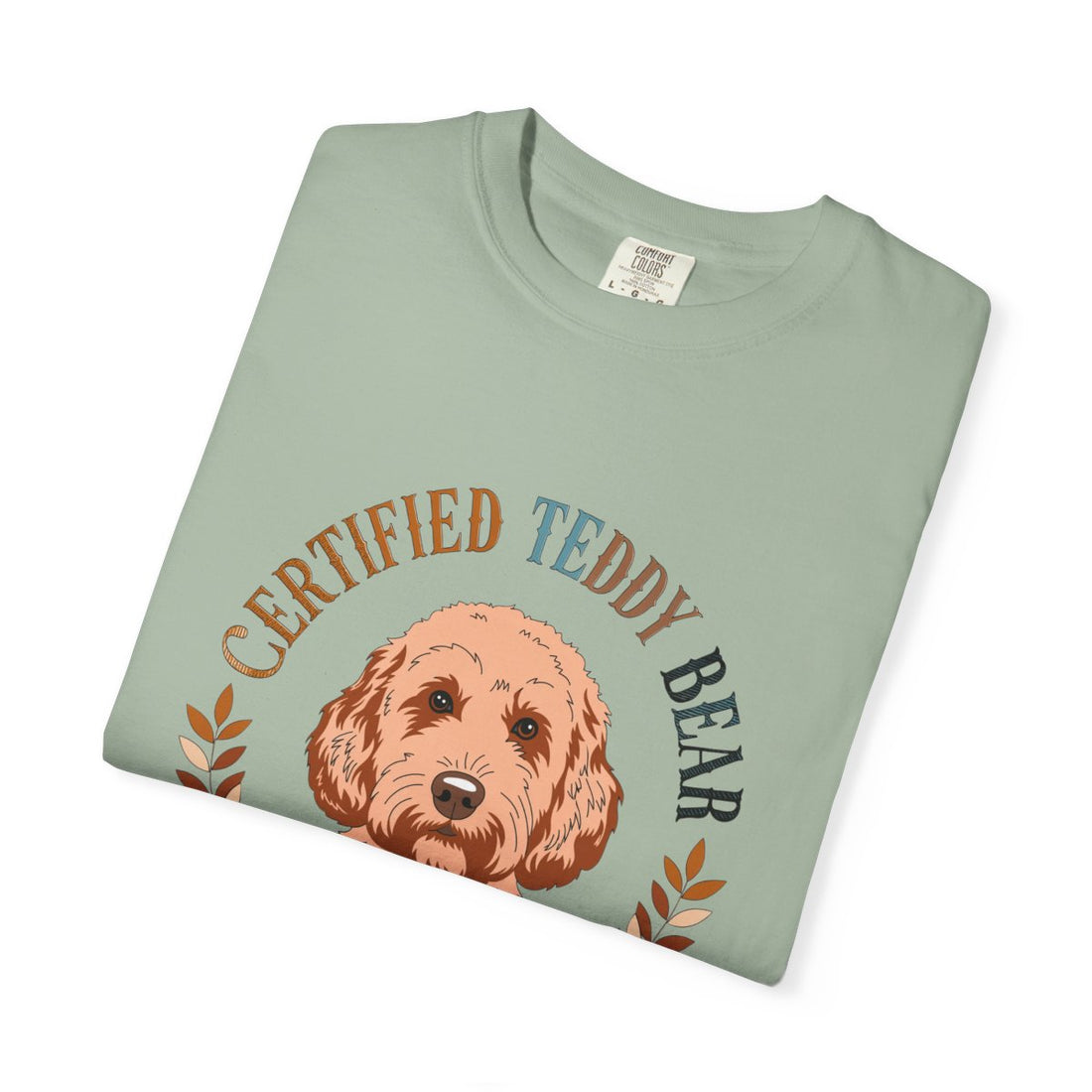 Bay — Folded | Cockapoo 'Certified Teddy Bear' Garment-Dyed Tee