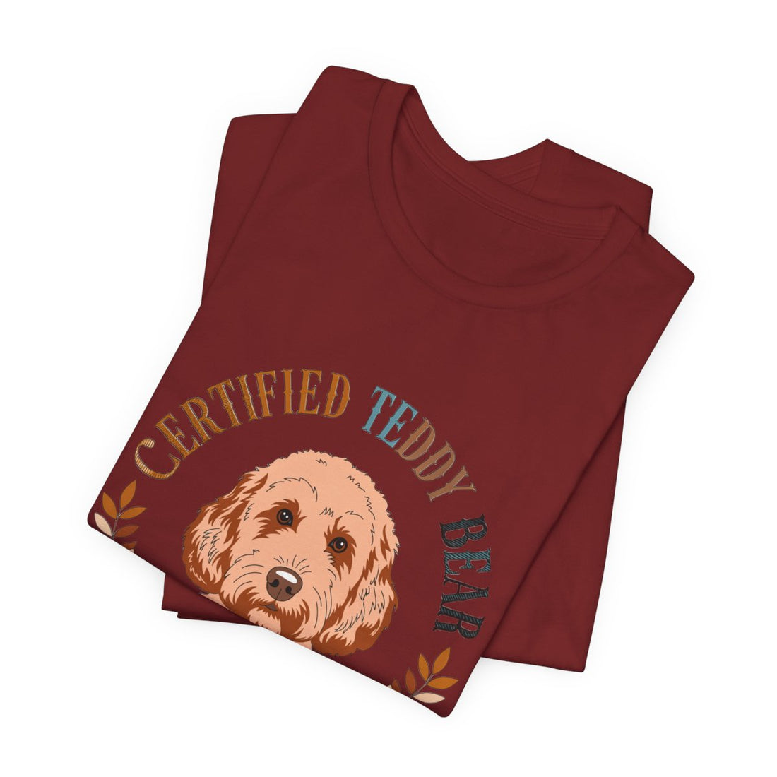 Cardinal — Folded | Cockapoo 'Certified Teddy Bear' Tee