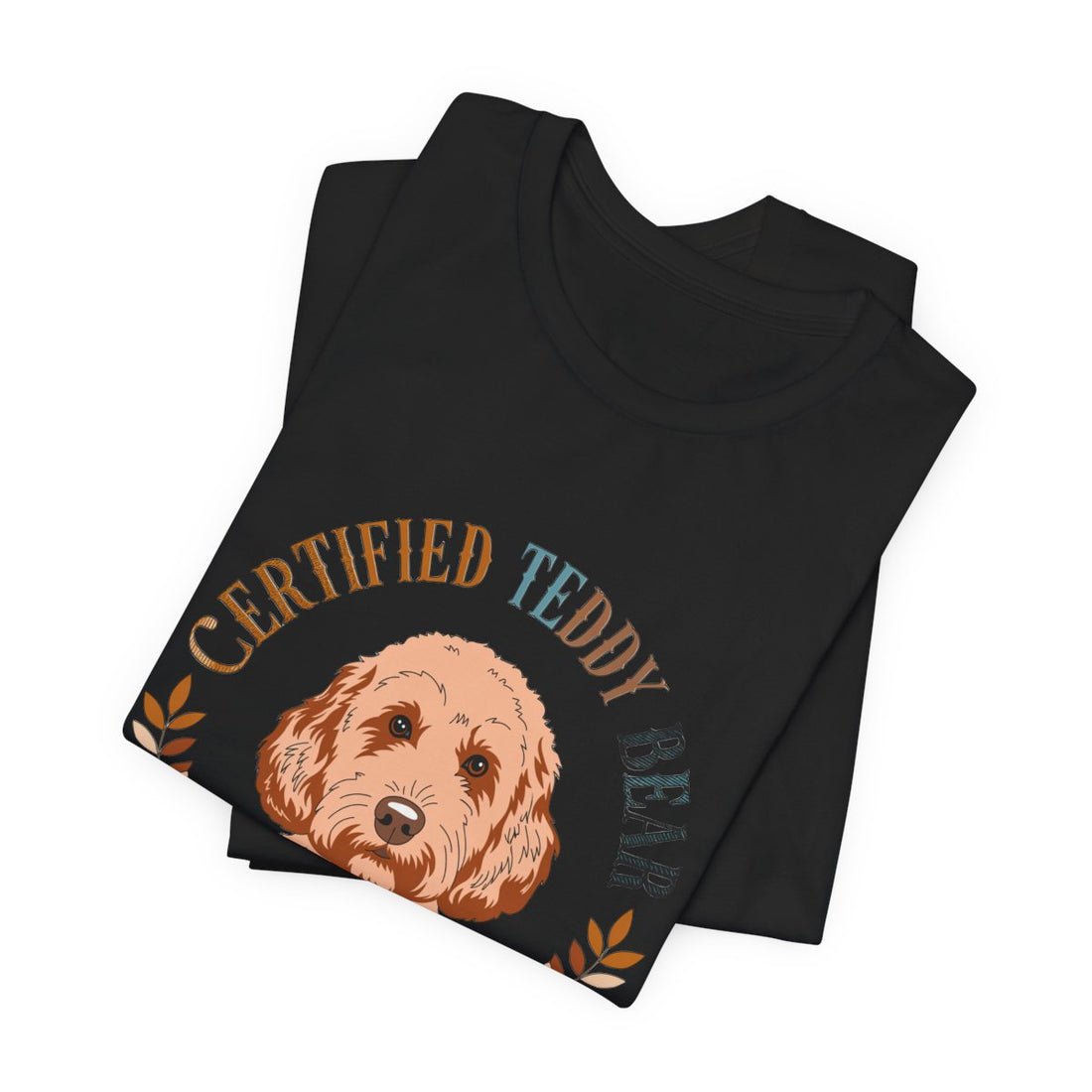 Black — Folded | Cockapoo 'Certified Teddy Bear' Tee