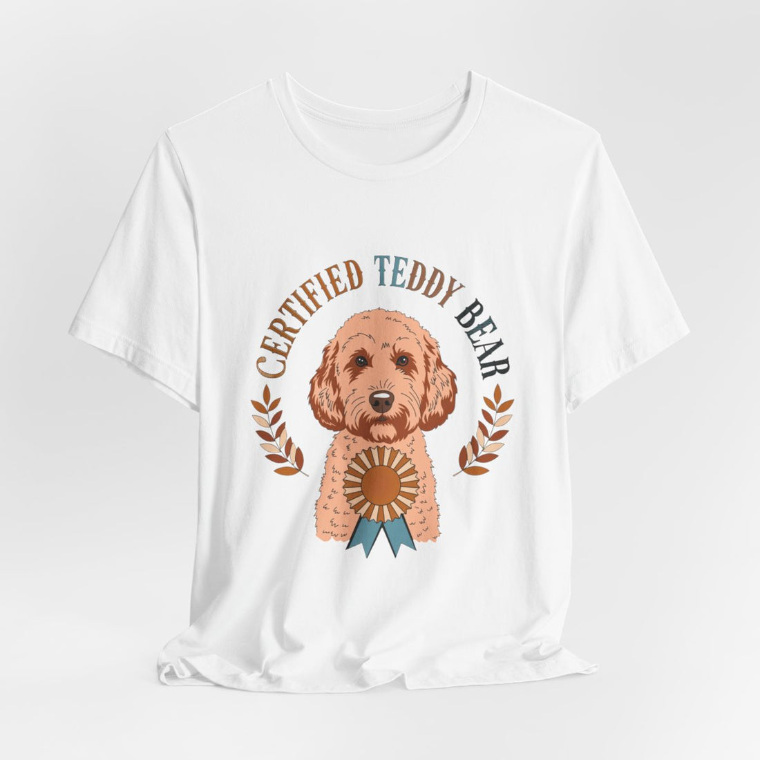 White — Hanging | Cockapoo 'Certified Teddy Bear' Tee