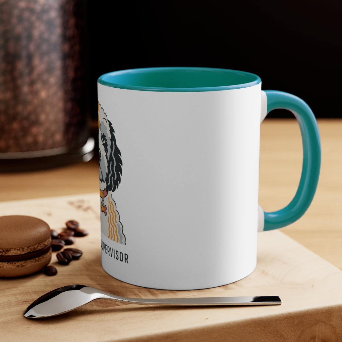 Green — Lifestyle | Cockapoo Snuggle Supervisor Accent Mug