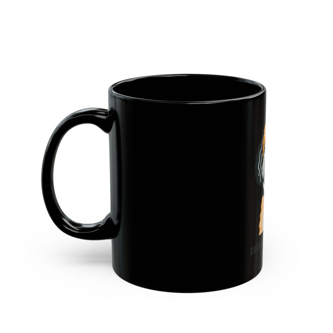 11oz — Left side | Cockapoo Snuggle Supervisor Black Mug