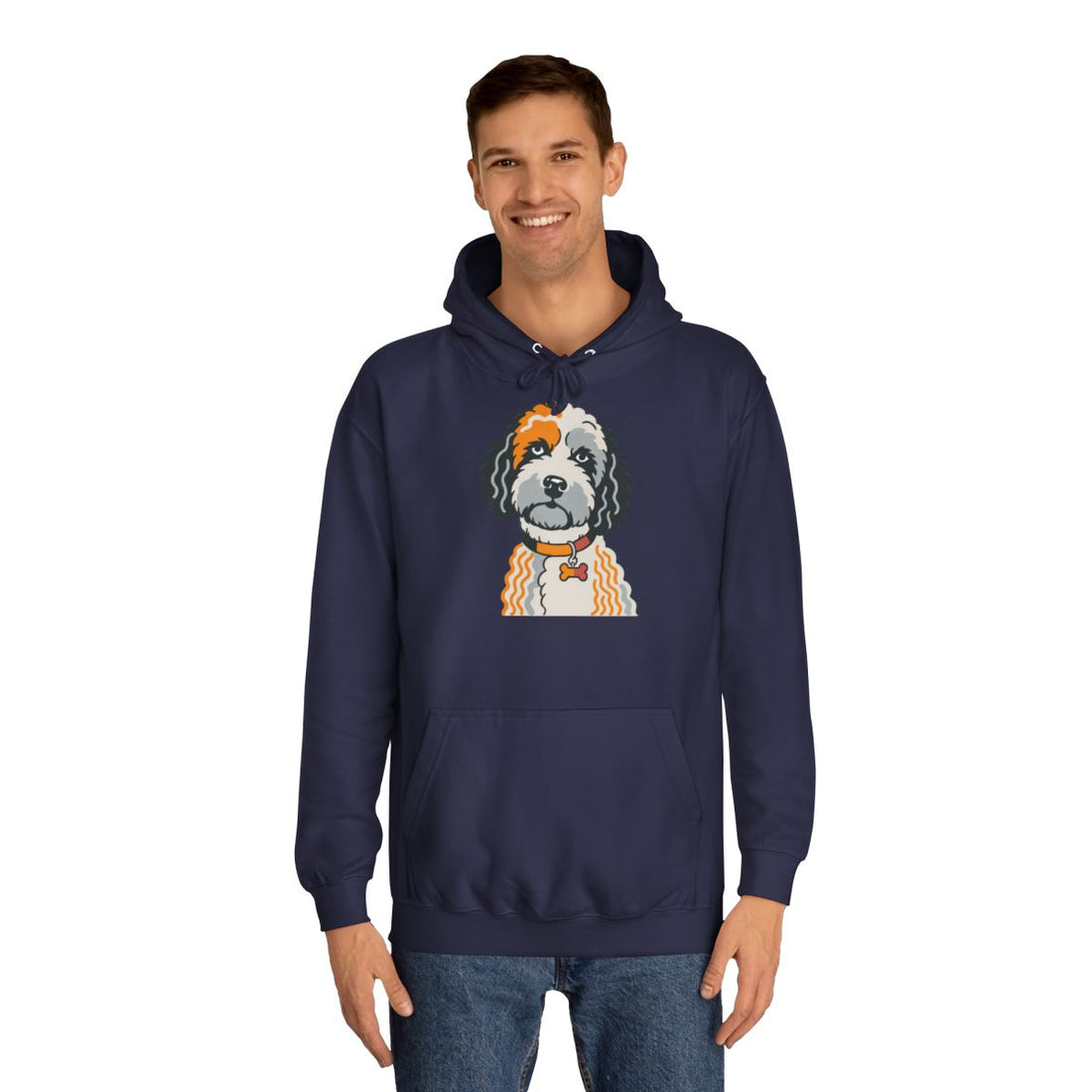 Oxford Navy — Lifestyle | Cockapoo Snuggle Supervisor Hoodie