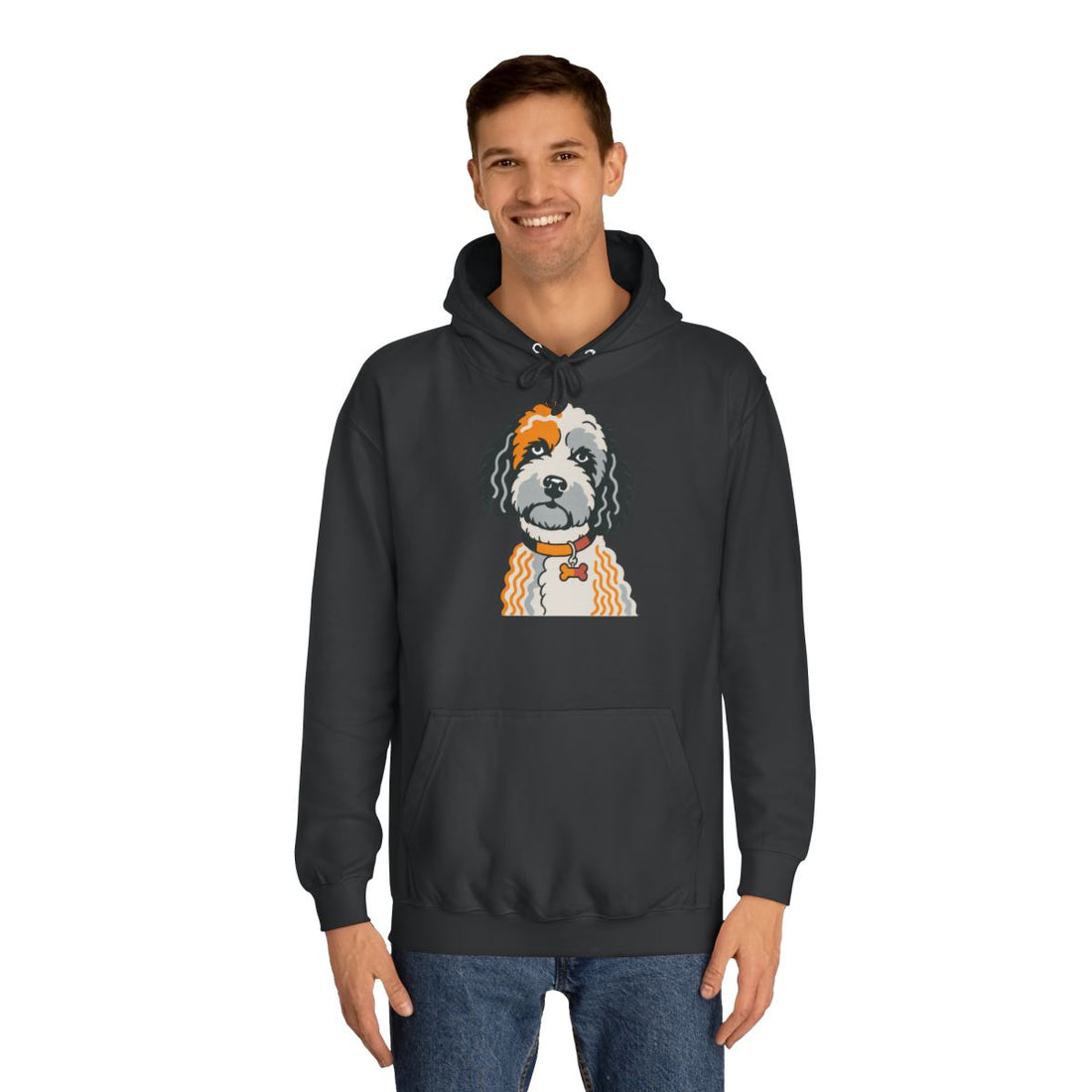 Jet Black — Lifestyle | Cockapoo Snuggle Supervisor Hoodie
