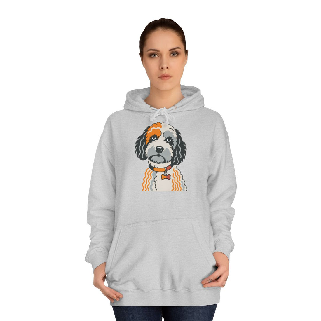 Heather Grey — Lifestyle | Cockapoo Snuggle Supervisor Hoodie