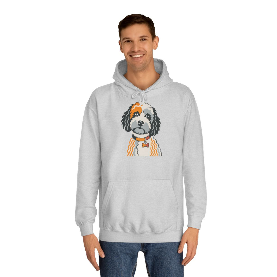 Heather Grey — Lifestyle | Cockapoo Snuggle Supervisor Hoodie