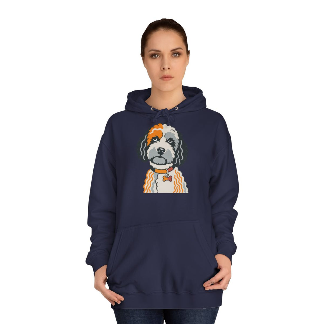 Oxford Navy — Lifestyle | Cockapoo Snuggle Supervisor Hoodie