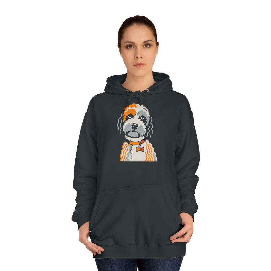 Jet Black — Lifestyle | Cockapoo Snuggle Supervisor Hoodie