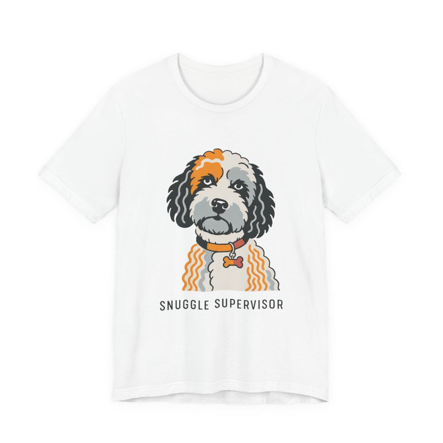 Cockapoo Snuggle Supervisor Men's Tee