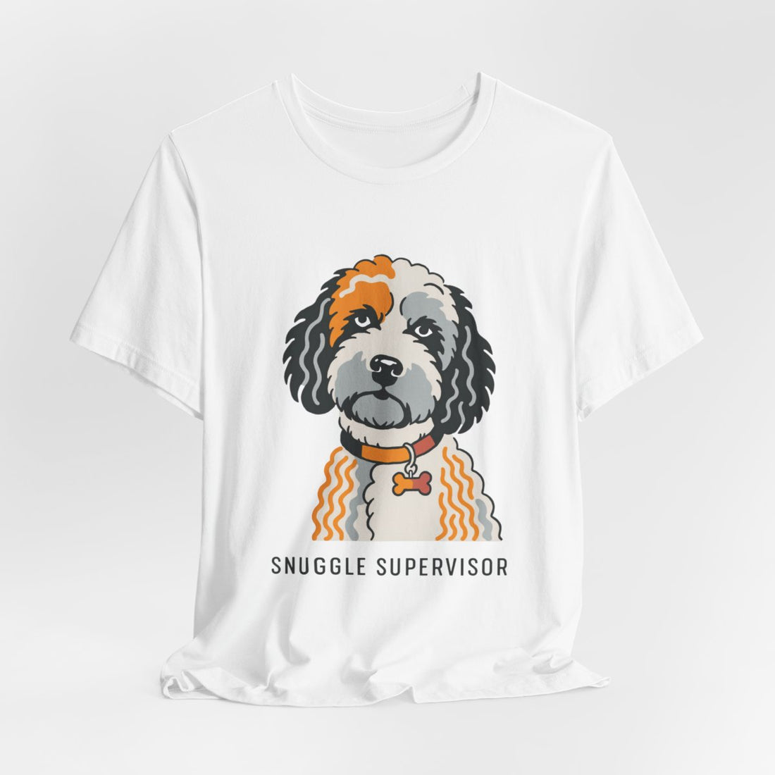 White — Hanging | Cockapoo Snuggle Supervisor Men's Tee