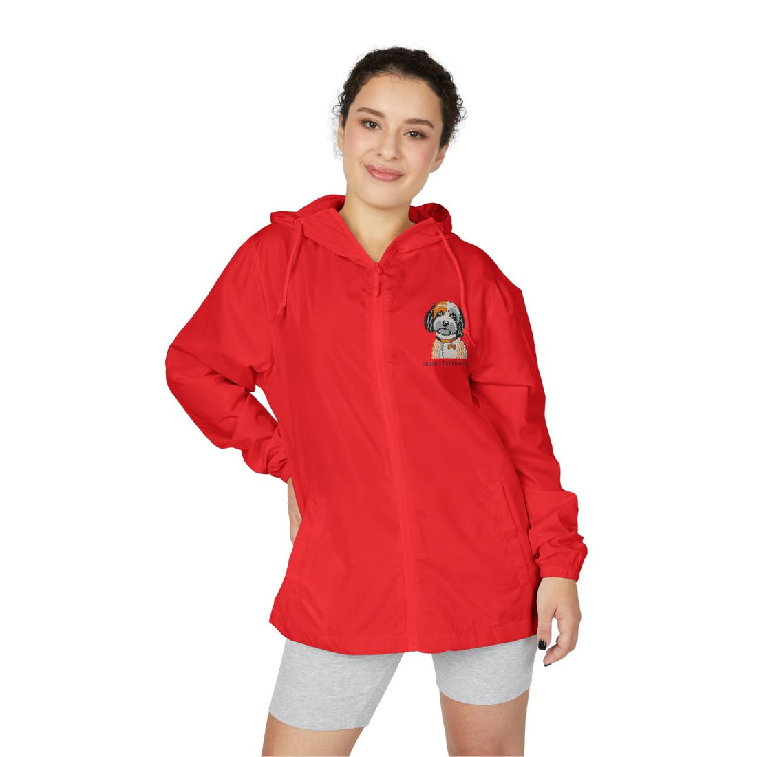 Red — Lifestyle | Cockapoo Snuggle Supervisor Windbreaker