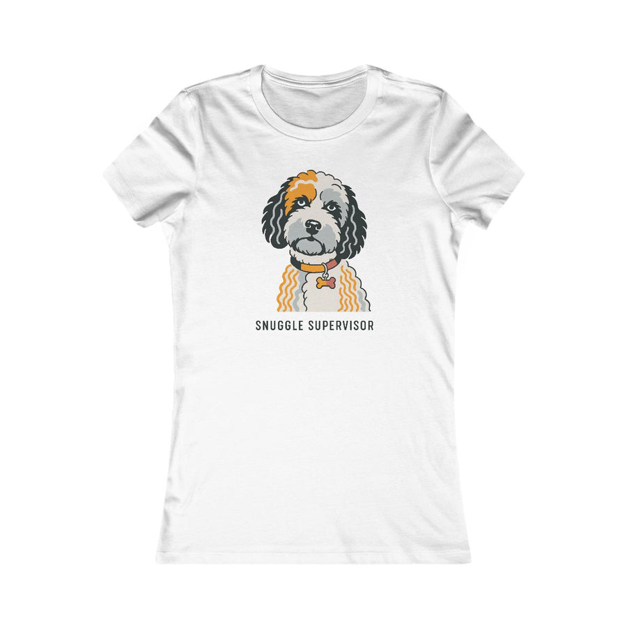 Cockapoo Snuggle Supervisor Women's Tee