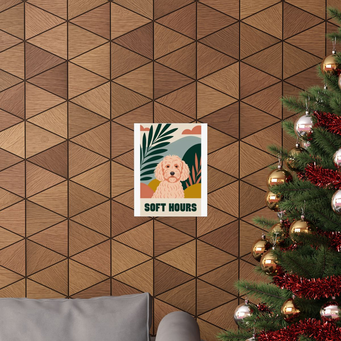 11″ x 14″ — Lifestyle | Cockapoo Soft Hours Wall Art Poster