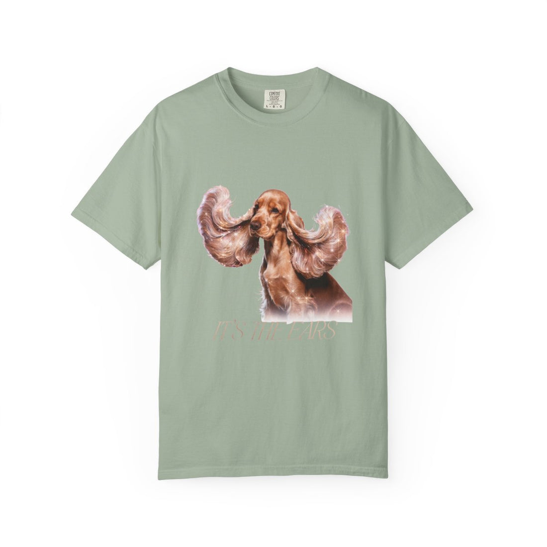 Bay — Front | Cocker Spaniel 'It'S The Ears' Garment-Dyed Tee