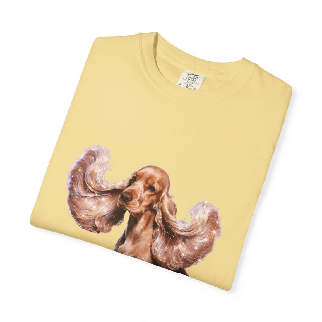 Butter — Folded | Cocker Spaniel 'It'S The Ears' Garment-Dyed Tee