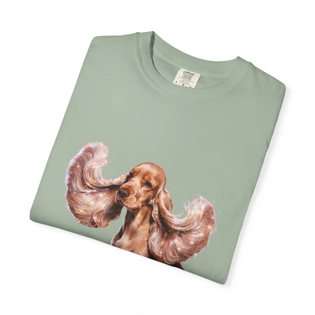 Bay — Folded | Cocker Spaniel 'It'S The Ears' Garment-Dyed Tee