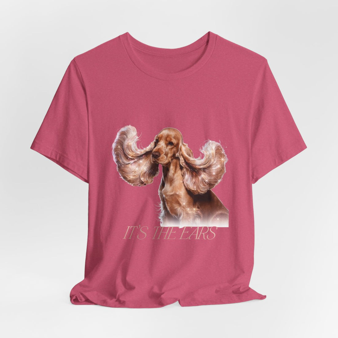 Heather Raspberry — Hanging | Cocker Spaniel 'It'S The Ears' Tee