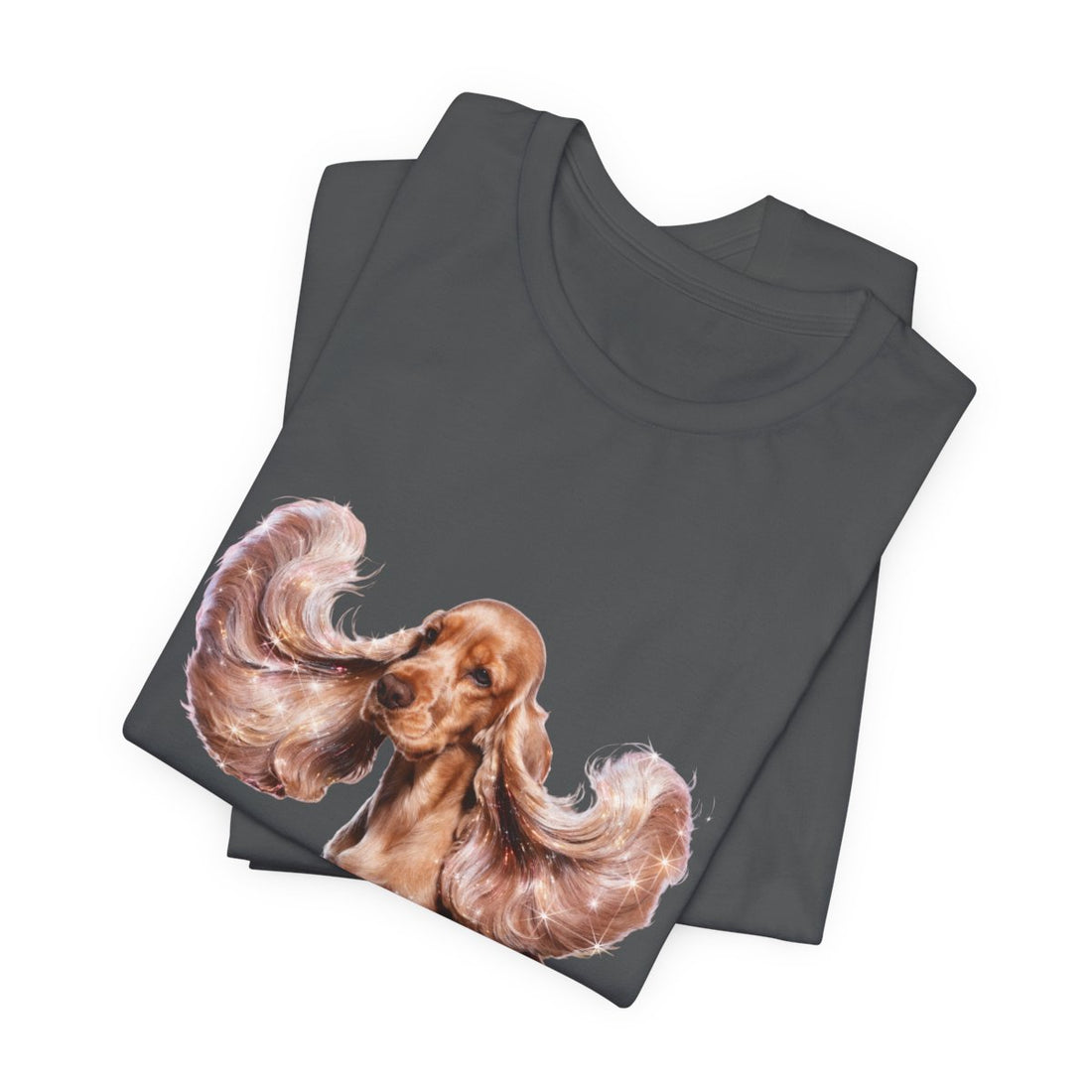 Asphalt — Folded | Cocker Spaniel 'It'S The Ears' Tee
