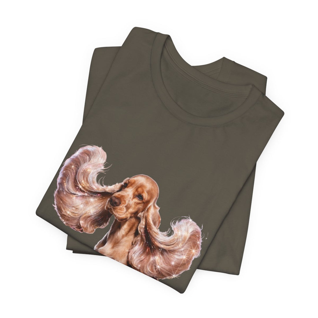 Army — Folded | Cocker Spaniel 'It'S The Ears' Tee