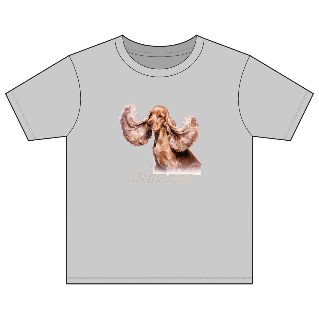 Sport Grey — Front | Cocker Spaniel 'It'S The Ears' Youth Tee