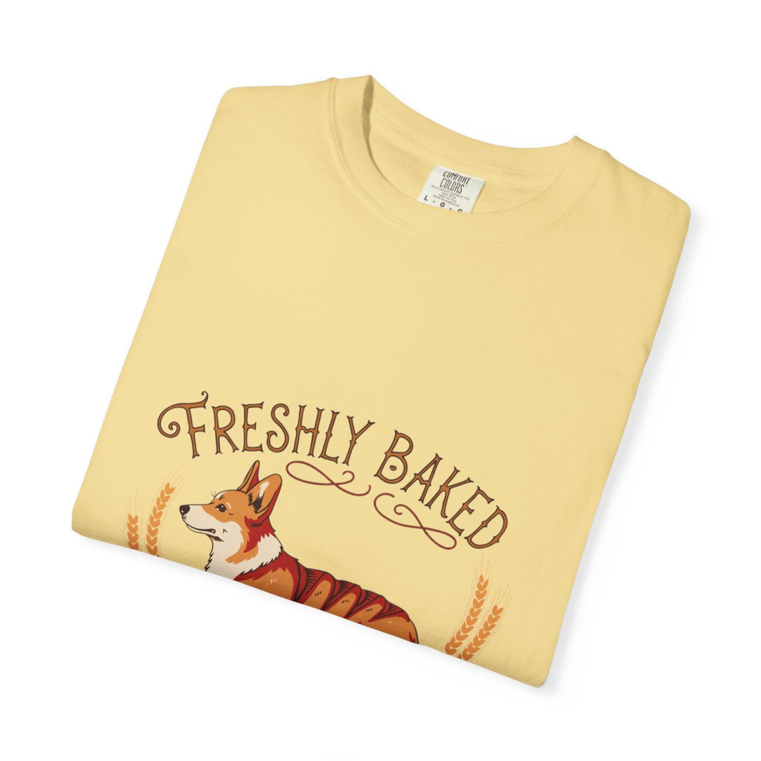Butter — Folded | Corgi 'Freshly Baked' Garment-Dyed Tee