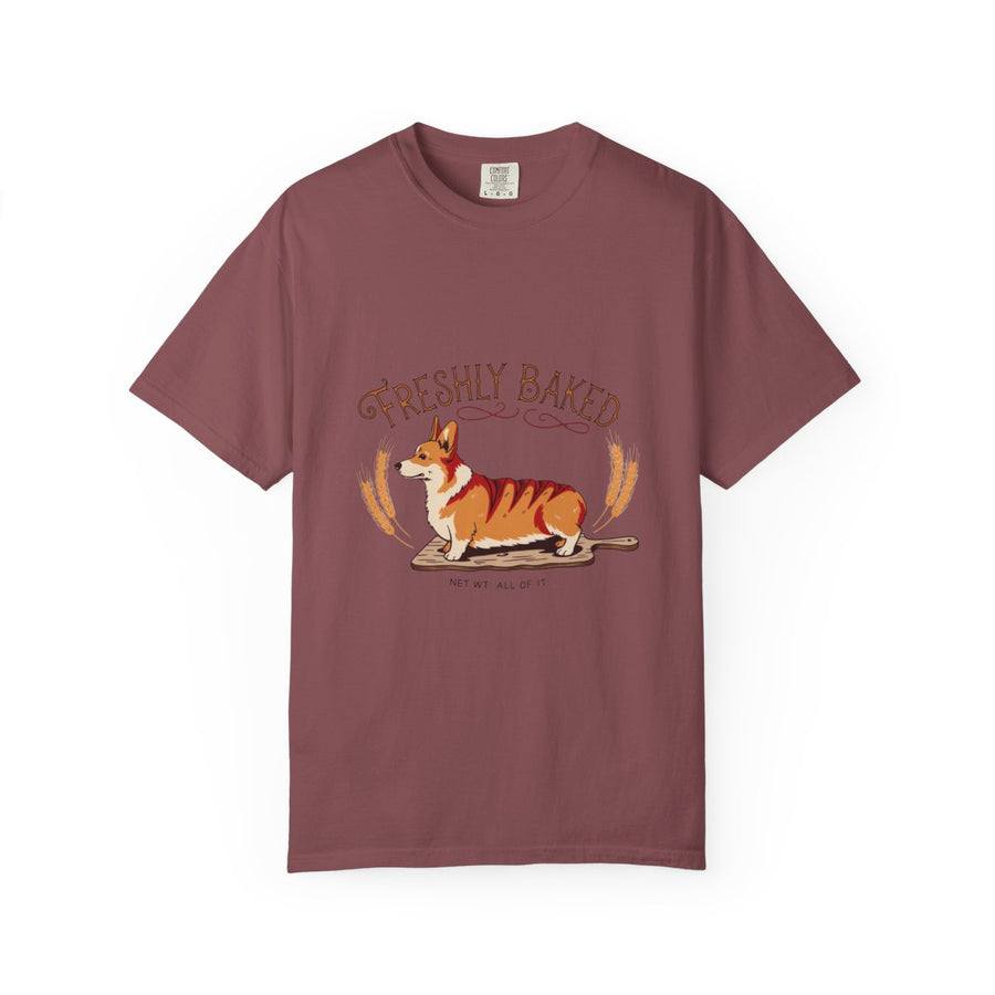 Corgi 'Freshly Baked' Garment-Dyed Tee