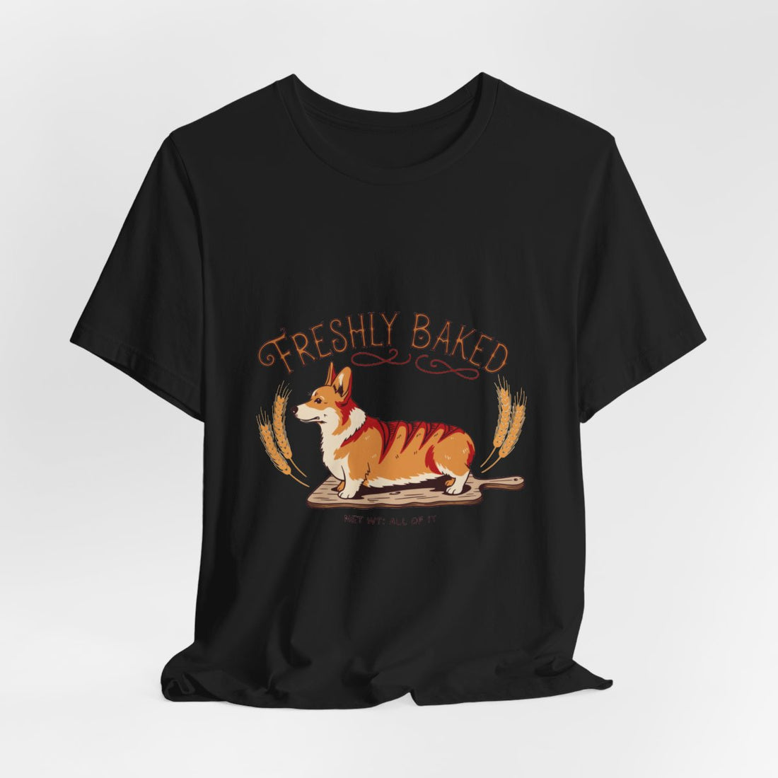 Black — Hanging | Corgi 'Freshly Baked' Tee