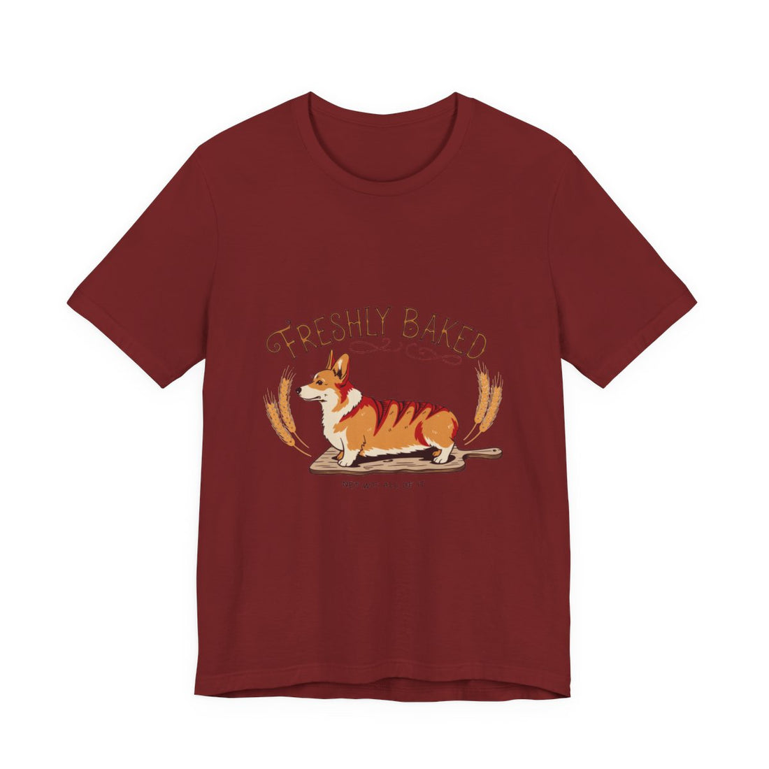 Cardinal — Front | Corgi 'Freshly Baked' Tee