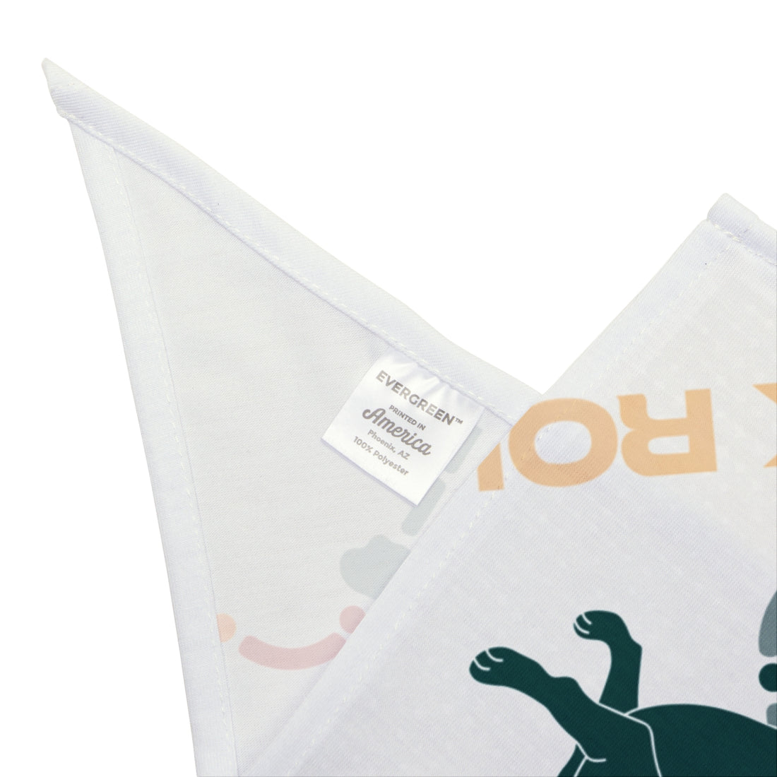 20" × 10" — Detail | Dachshund Snack Route Bandana