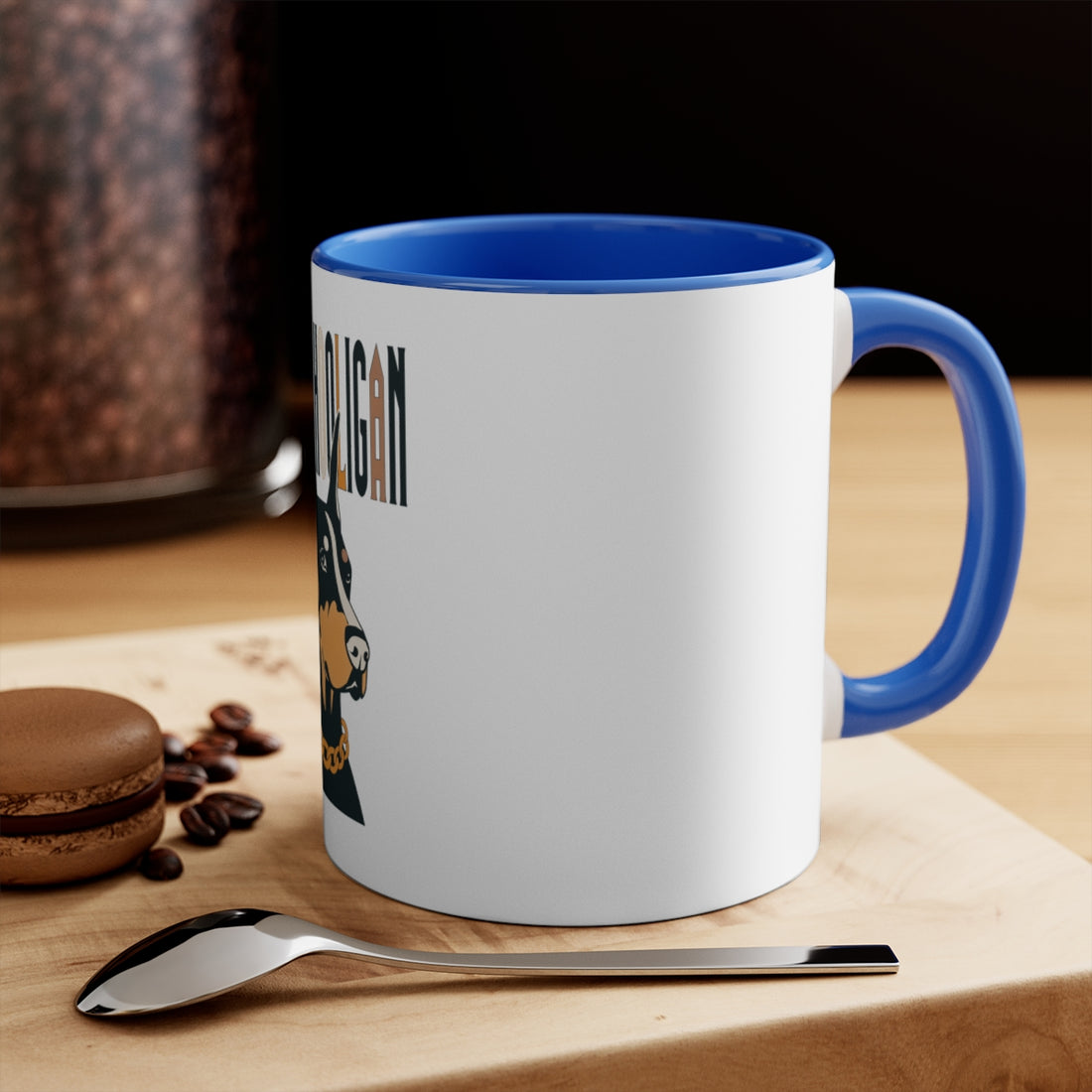 Blue — Lifestyle | Doberman Velvet Hooligan Accent Mug
