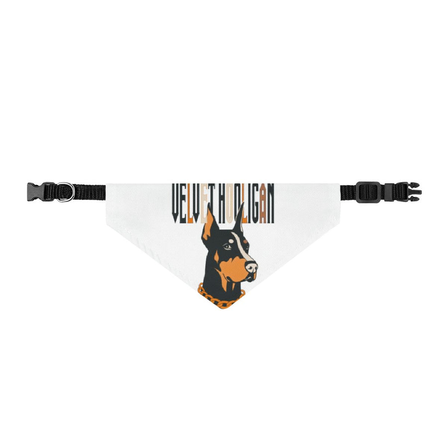 Doberman Velvet Hooligan Clip-On Bandana
