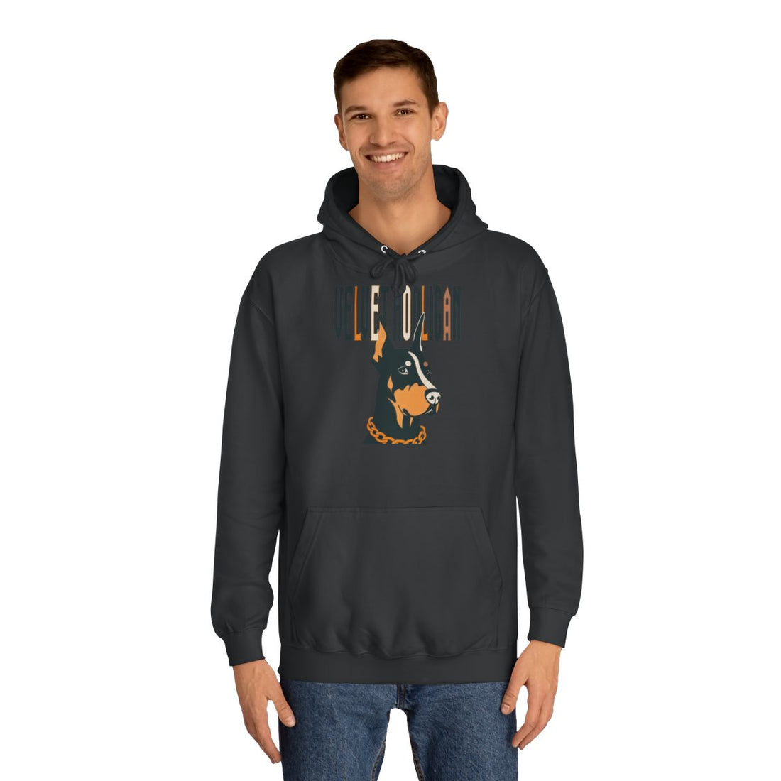 Jet Black — Lifestyle | Doberman "Velvet Hooligan" Heavyweight Hoodie