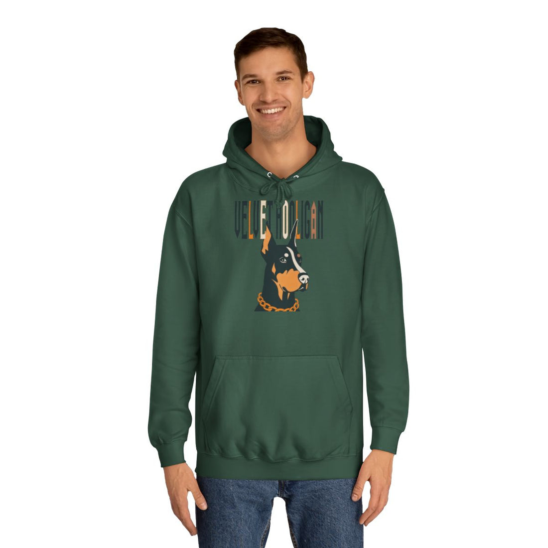 Bottle Green — Lifestyle | Doberman "Velvet Hooligan" Heavyweight Hoodie