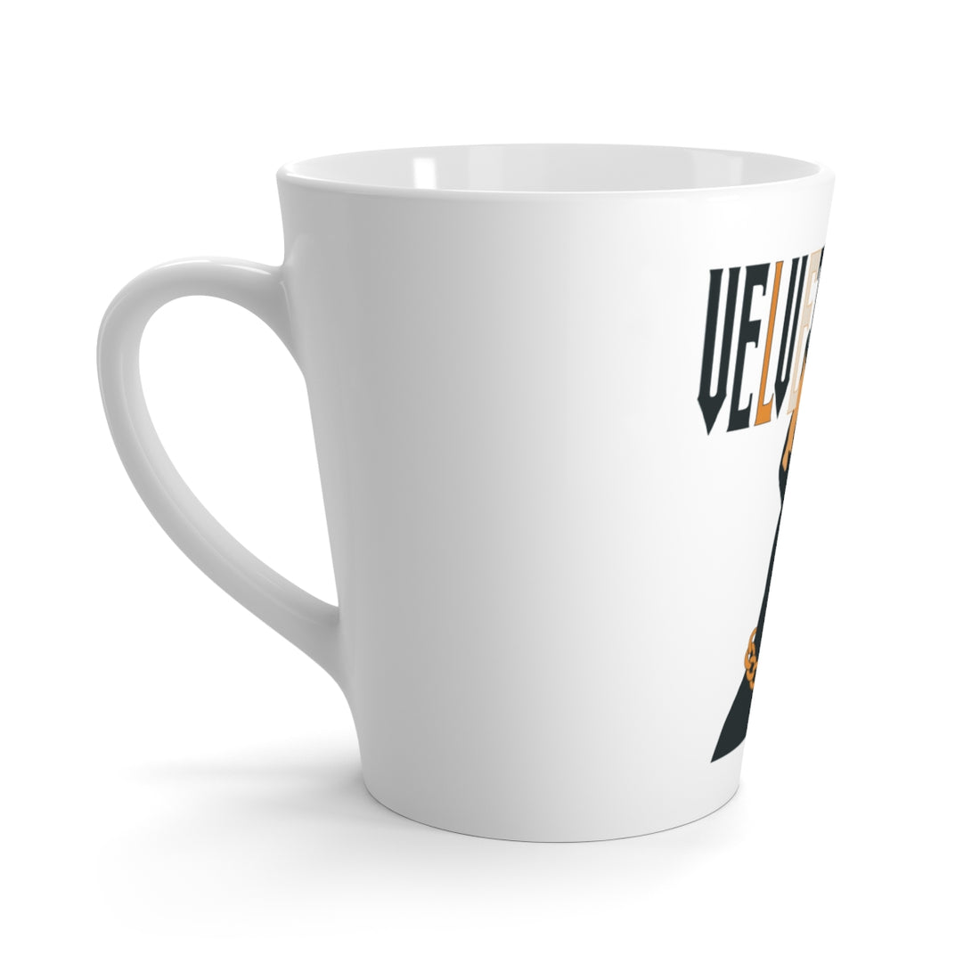Left side | Doberman Velvet Hooligan Latte Mug