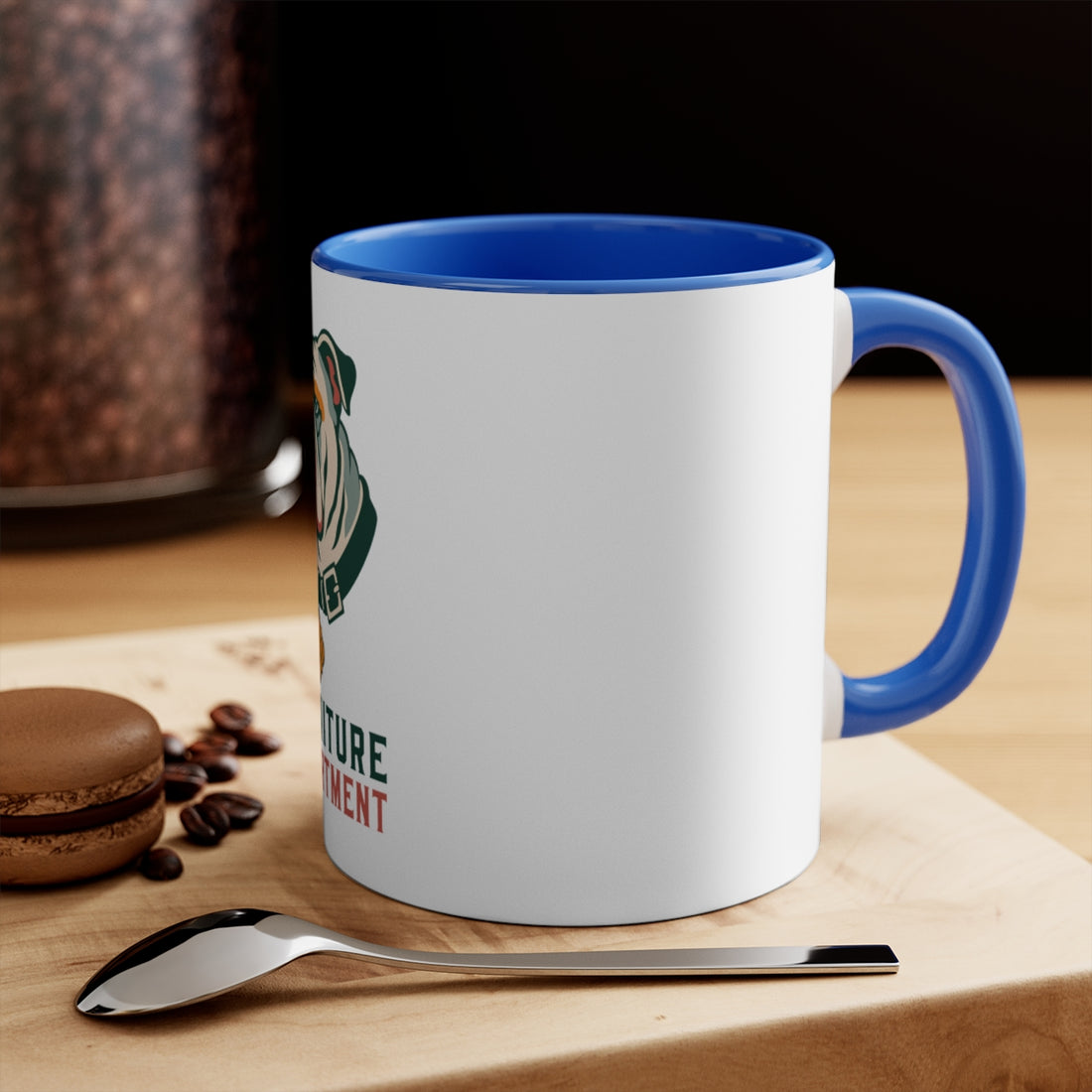 Blue — Lifestyle | English Bulldog Accent Mug — Furniture Department