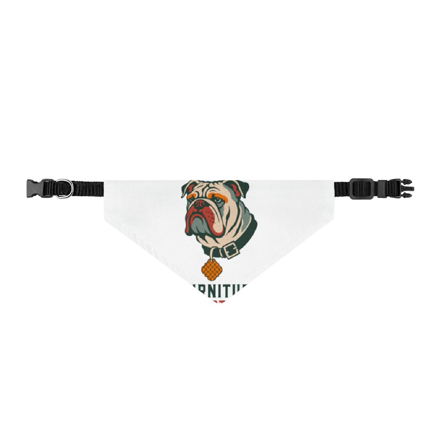 English Bulldog Furniture Department Clip-On Bandana